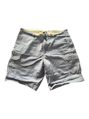 George Light Gray Cargo Shorts with Utility Pockets
